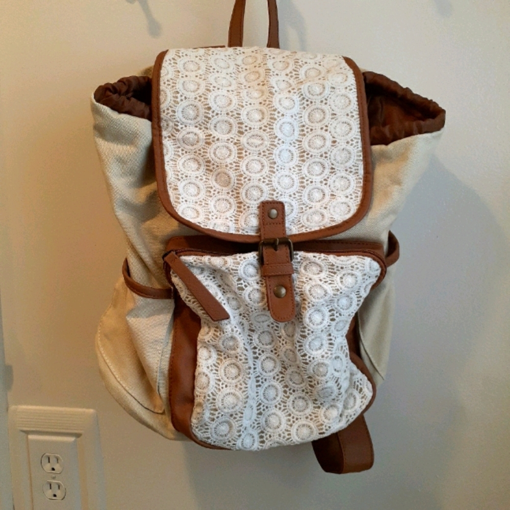 Rustic Floral Bag